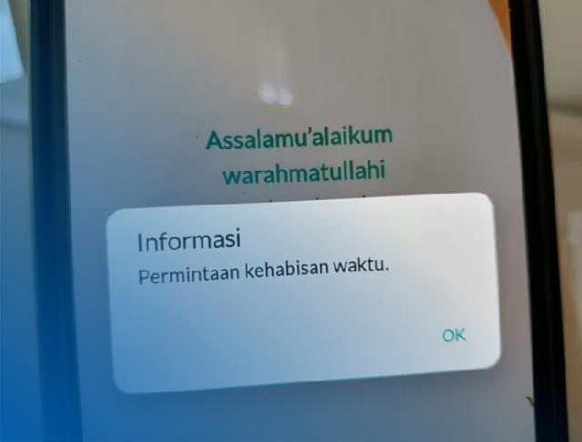 BSI Mobile Permintaan Kehabisan Waktu