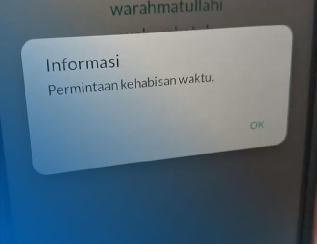 BSI Mobile Permintaan Tidak Dapat Diproses 100