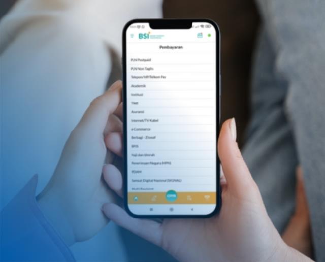 Menu Virtual Account di BSI Mobile